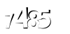 חלה טעות. יש להכניס שוב את המספרים המופיעים בתמונה