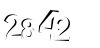 חלה טעות. יש להכניס שוב את המספרים המופיעים בתמונה