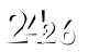 חלה טעות. יש להכניס שוב את המספרים המופיעים בתמונה