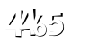 חלה טעות. יש להכניס שוב את המספרים המופיעים בתמונה