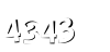 חלה טעות. יש להכניס שוב את המספרים המופיעים בתמונה