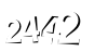 חלה טעות. יש להכניס שוב את המספרים המופיעים בתמונה