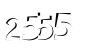 חלה טעות. יש להכניס שוב את המספרים המופיעים בתמונה