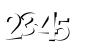 חלה טעות. יש להכניס שוב את המספרים המופיעים בתמונה