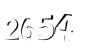 חלה טעות. יש להכניס שוב את המספרים המופיעים בתמונה