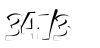 חלה טעות. יש להכניס שוב את המספרים המופיעים בתמונה