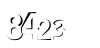 חלה טעות. יש להכניס שוב את המספרים המופיעים בתמונה