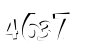 חלה טעות. יש להכניס שוב את המספרים המופיעים בתמונה