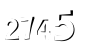 חלה טעות. יש להכניס שוב את המספרים המופיעים בתמונה