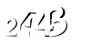 חלה טעות. יש להכניס שוב את המספרים המופיעים בתמונה