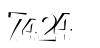 חלה טעות. יש להכניס שוב את המספרים המופיעים בתמונה