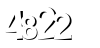 חלה טעות. יש להכניס שוב את המספרים המופיעים בתמונה