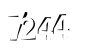 חלה טעות. יש להכניס שוב את המספרים המופיעים בתמונה