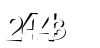 חלה טעות. יש להכניס שוב את המספרים המופיעים בתמונה