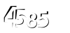 חלה טעות. יש להכניס שוב את המספרים המופיעים בתמונה
