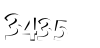 חלה טעות. יש להכניס שוב את המספרים המופיעים בתמונה